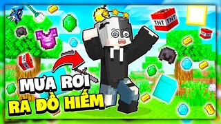 Minecraft Nhưng Siro Sẽ Nhận Được Đồ Siêu Mạnh Từ Mưa Vật Phẩm Ngẫu Nhiên