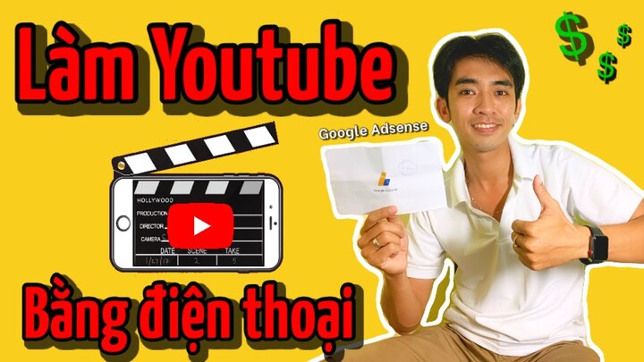 BẮT ĐẦU LÀM YOUTUBE | LÀM YOUTUBE BẰNG ĐIỆN THOẠI #1 - Thon Trần