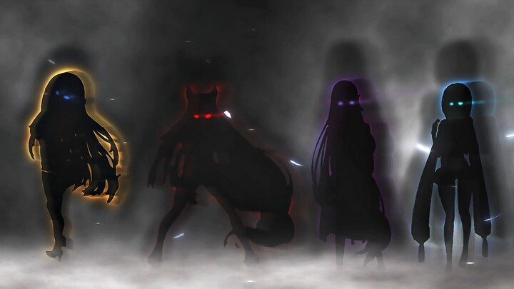 "Feel the oppression of the Seven Shadows and Master Shadow"