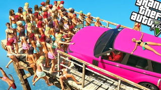 ฉากฮาๆที่หาดูได้ยากใน (GTA 5) pART21