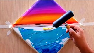 KING ART  N  1  EASY PAINTING  OCEAN AT SUNSET   N  149