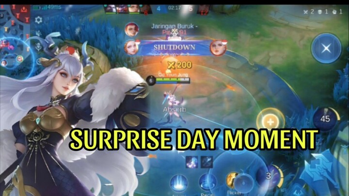SURPRISE MOMENT:)