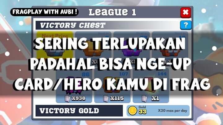 JARANG AMBIL REWARD = FATAL! | REWARD/CHEST(S) YANG ADA DI FRAG PRO SHOOTER