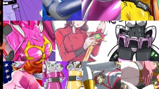 Super Sentai's rare "no skirt" Girl Warrior series