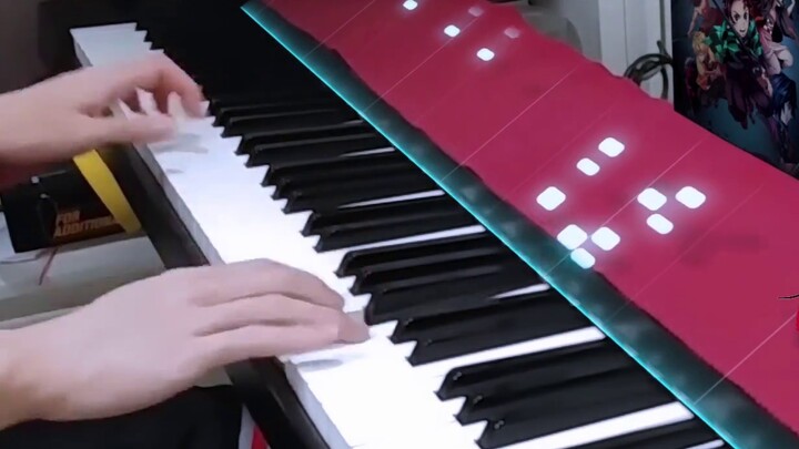 [Halcyon Piano]《Demon Slayer》OP - LiSA｢Red Lotus｣(Full Version)