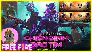 [Free Fire] Trải nghiệm thẻ vô cực mùa 12 - Báo Tím | StarBoyVN