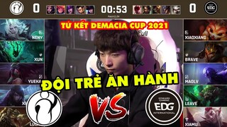 [Tứ Kết Demacia Cup 2021] Highlight IG vs EDG - Đội hình non trẻ của EDward Gaming chưa "có tuổi"