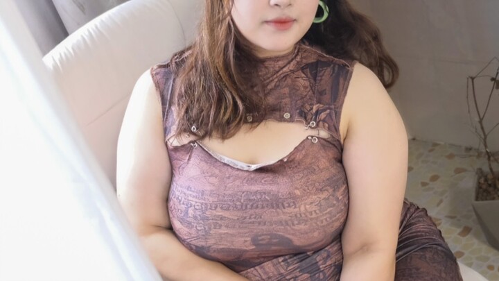 70kg, 85D, Blind Box Unboxing Part 6: Everyday Outfits for Curvy Girls with a Big Bust