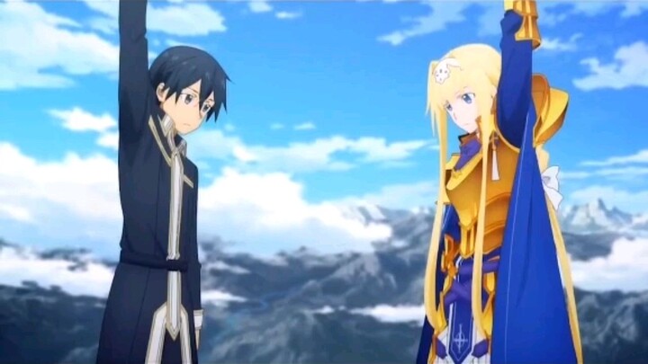 คิริโตะกับการโปรโมทบะหมี่ถ้วยของเขา sword art online