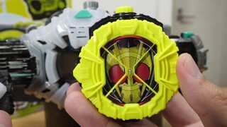 Kamen Rider with a powerful transformation sound