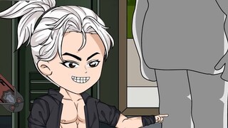 A strong man was bitten by a strange ant while digging for Tai Sui in the mountains, and he started 