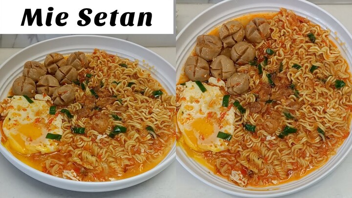 Mie setan super pedes