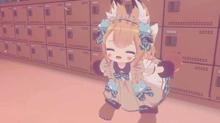 Apa yang akan kamu lakukan jika melihat rubah kecil yang lucu menari di kelas? Tarian pelacakan selu