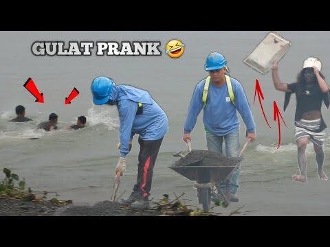 ALUMINUM DISH HIT PRANK GRABI YUNG KABA NILA