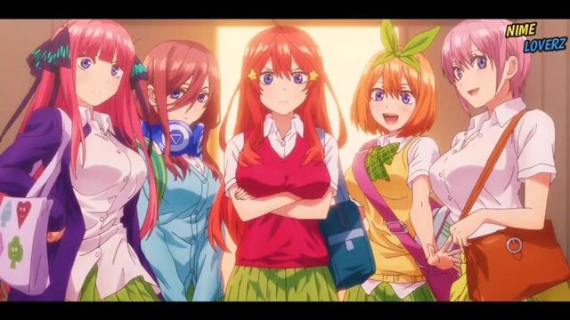 8 Anime yang Mirip Gotoubun no Hanayome