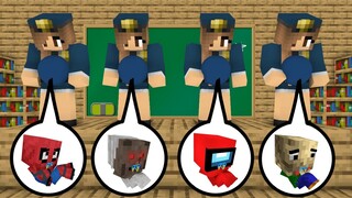 Monster School - Prison Escape Babies - minecraft animation