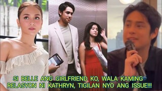 DONNY NAGSALITA NA! NILINAW NA MAGKAIBIGAN SILA NI KATHRYN AT SI BELLE MARIANO ANG GIRLFRIEND NITO.