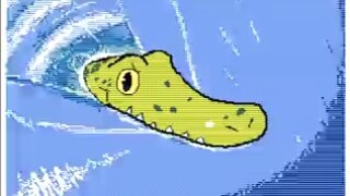 【French animator Kéké】Wing Crocodile