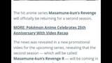 Masamune-Kuns Revenge S2 coming up
