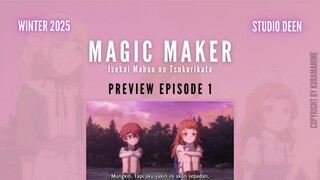 [E1] Magic Maker: Isekai Mahou no Tsukurikata [720p]