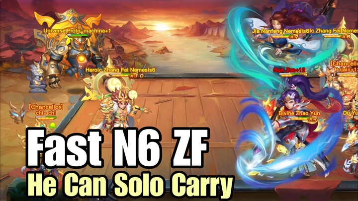 Cepetan N6 ZF, Hero Super Solo Carry 👹