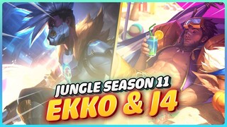 LEVI THỬ NGHIỆM ĐỒ MỚI CÙNG EKKO & JARVAN IV ĐI RỪNG SEASON 11 | LEVI STREAM