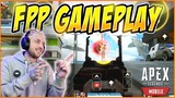 *NEW* FIRST PERSON PERSPECTIVE (FPP) GAMEPLAY - APEX LEGENDS MOBILE