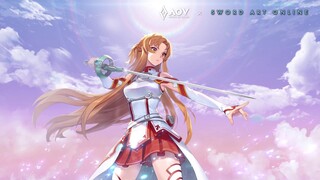 AOV X Sword Art Online - Asuna Skin Spotlight - Garena AOV (Arena of Valor)
