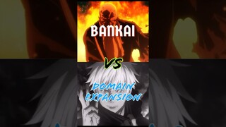 The Strongest Bankai / Domain Expansion #shorts #bleach #jujutsukaisen #anime #edit #gojo