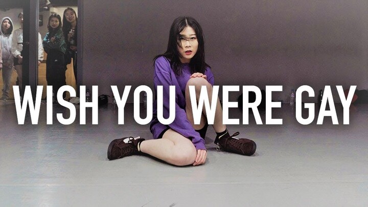 【1M Dance Studio】Dancing Billie Eilish's hit single "Wish You Were Gay"