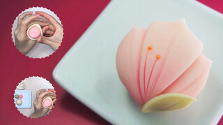 Làm wagashi đủ màu sắc