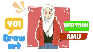 Fan Art Amu Dari Webtoon🐼