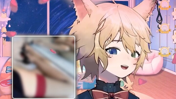 I bought a maid outfit and sent it to my relative's house...