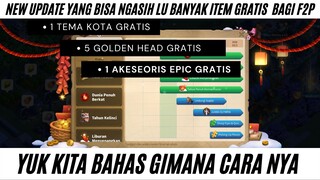 new event gratis tema kota golden head dan silent trial