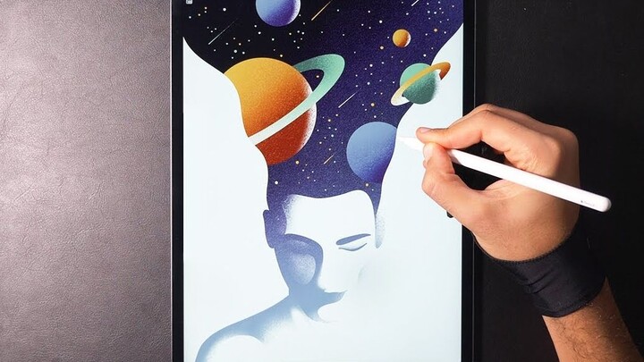 【Painting Board/iPad】To draw, you must use your imagination!