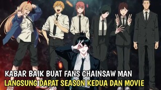 Ga Nyangka Chainsaw Man Bakal Dapat Season Kedua dan Movie