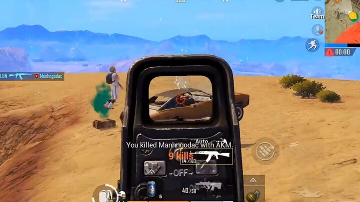 PUBG Mobile - Beryl Scope 6x Clear Squad, 1 Phút 7 Kills.. _ Highlight Kỷ Niệm P