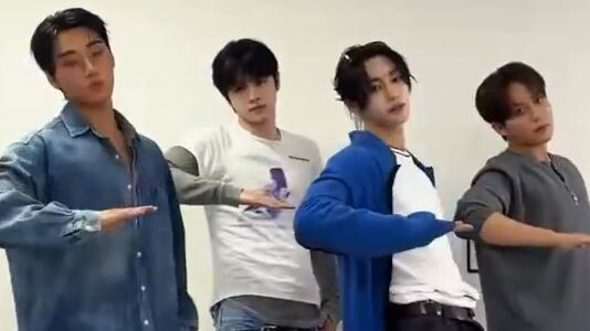 ซองชาน วอนบิน x ATEEZ “BAD” cha
