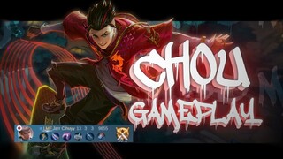 MLBB Chou Stun Agresif+Survive moment