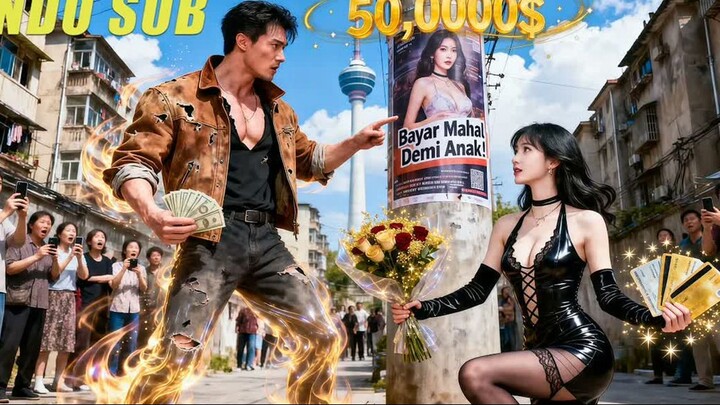 CEO seksi cari pewaris dengan bayaran tinggi! Pria miskin dapat 500 ribu semalam, lalu diburu terus!