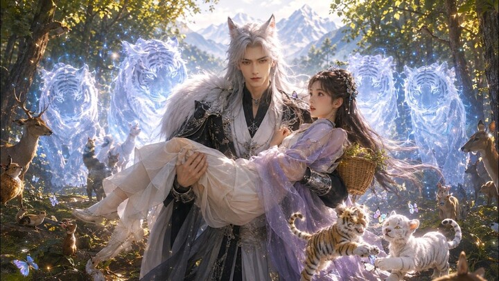 The cold-blooded Tiger King fell in love with a human girl everyone was shocked!