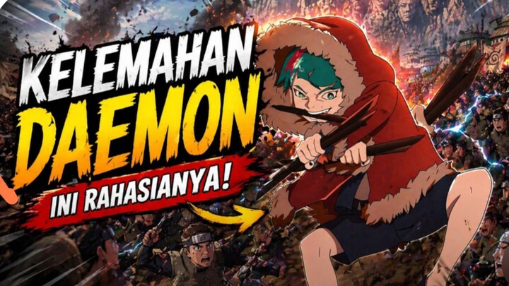 KEKUATAN DAEMON YANG ADA KELEMAHAN | BAHAS MANGA BORUTO