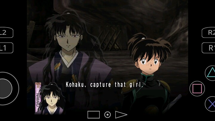 Inuyasha Secret of the Cursed Mask clip - Looking for Kohaku