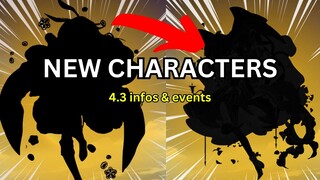 OFFICIAL! THESE 3 NEW CHARACTERS will APPEAR IN 4.3 - Genshin Impact