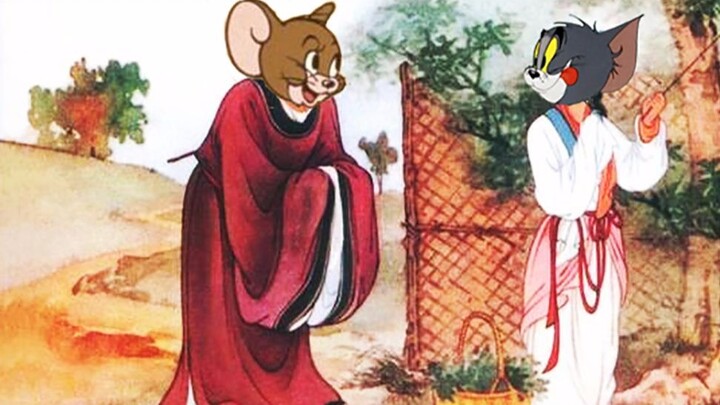 Tom and Jerry Peking Opera "Meeting in the Mulberry Garden"