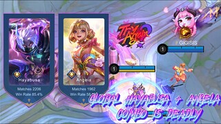HAYABUSA + ANGELA COMBO IS BROKEN! | MOBILE LEGENDS