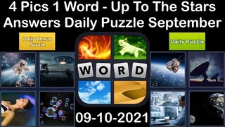 4 Pics 1 Word - Up To The Stars - 10 September 2021 - Answer Daily Puzzle + Bonus Puzzle