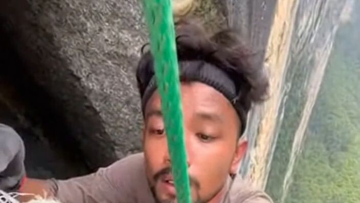 Extreme Cliff Swiftlet Nest Harvest | 悬崖燕窝采集 · 极限挑战