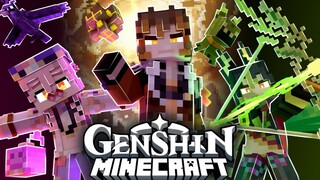 มายคราฟ AnimationGenshin Impact Tapi Minecraft