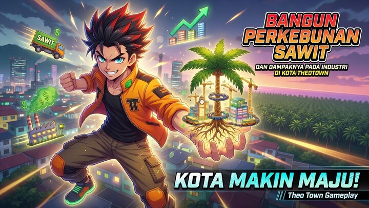Bangun Perkebunan Sawit dan Dampaknya pada Industri di Kota TheoTown, Kota Makin